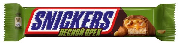 Батончик шоколадный SNICKERS Лесной орех